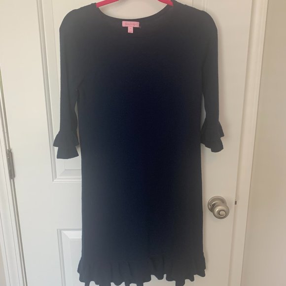 LILLY PULITZER_Knit Dress_Navy_Size Small - Picture 1 of 7